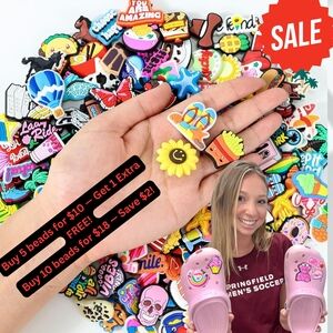 Vibrant Kids Shoe Charms Collection